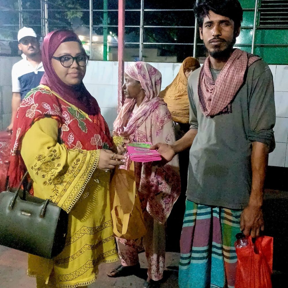 Eid Support Program with Lungi and Prayer Mats